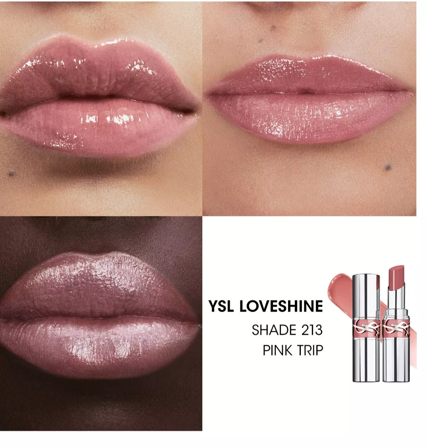 Yves Saint Laurent  YSL Loveshine Lip Oil Stick Makeup Gift Set 2