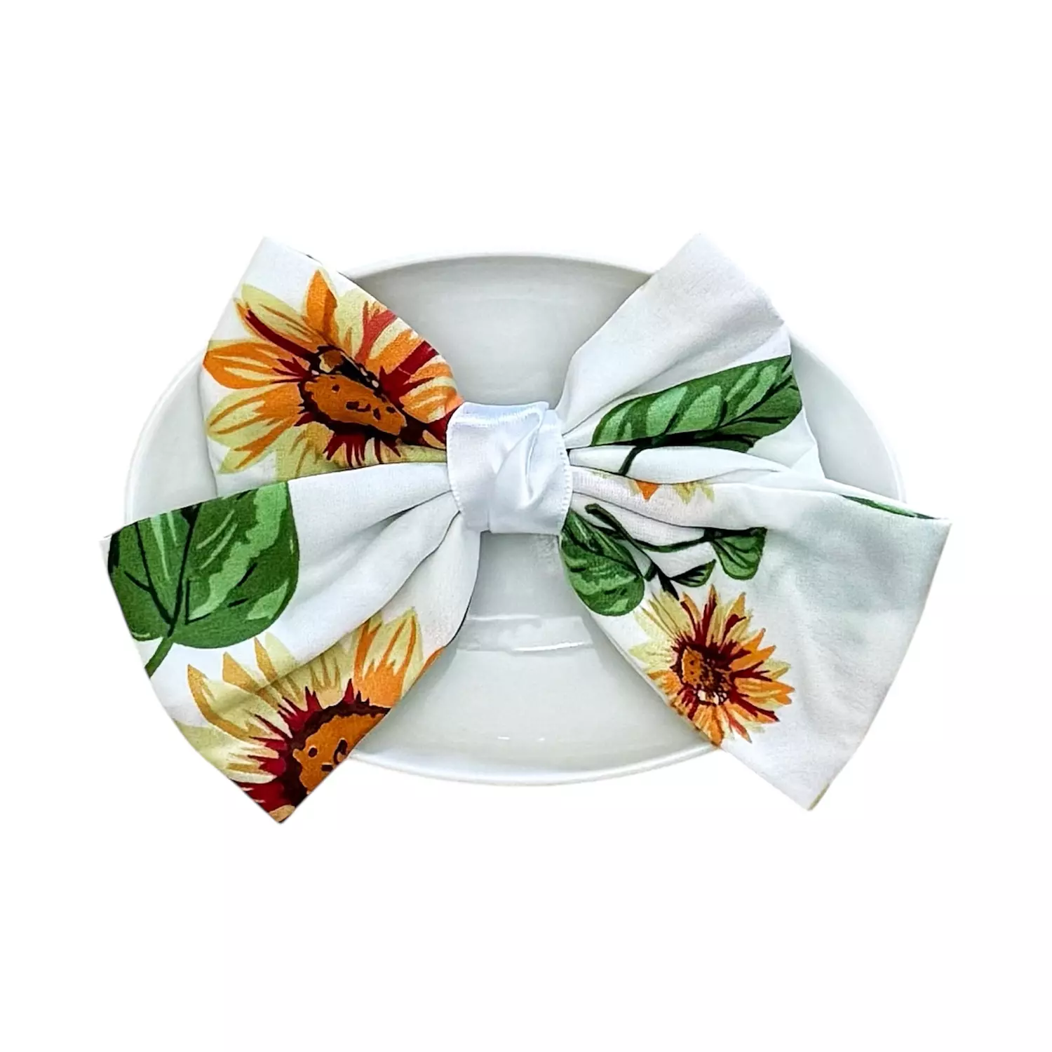 1 Pc White Flowerista Hair Clip image