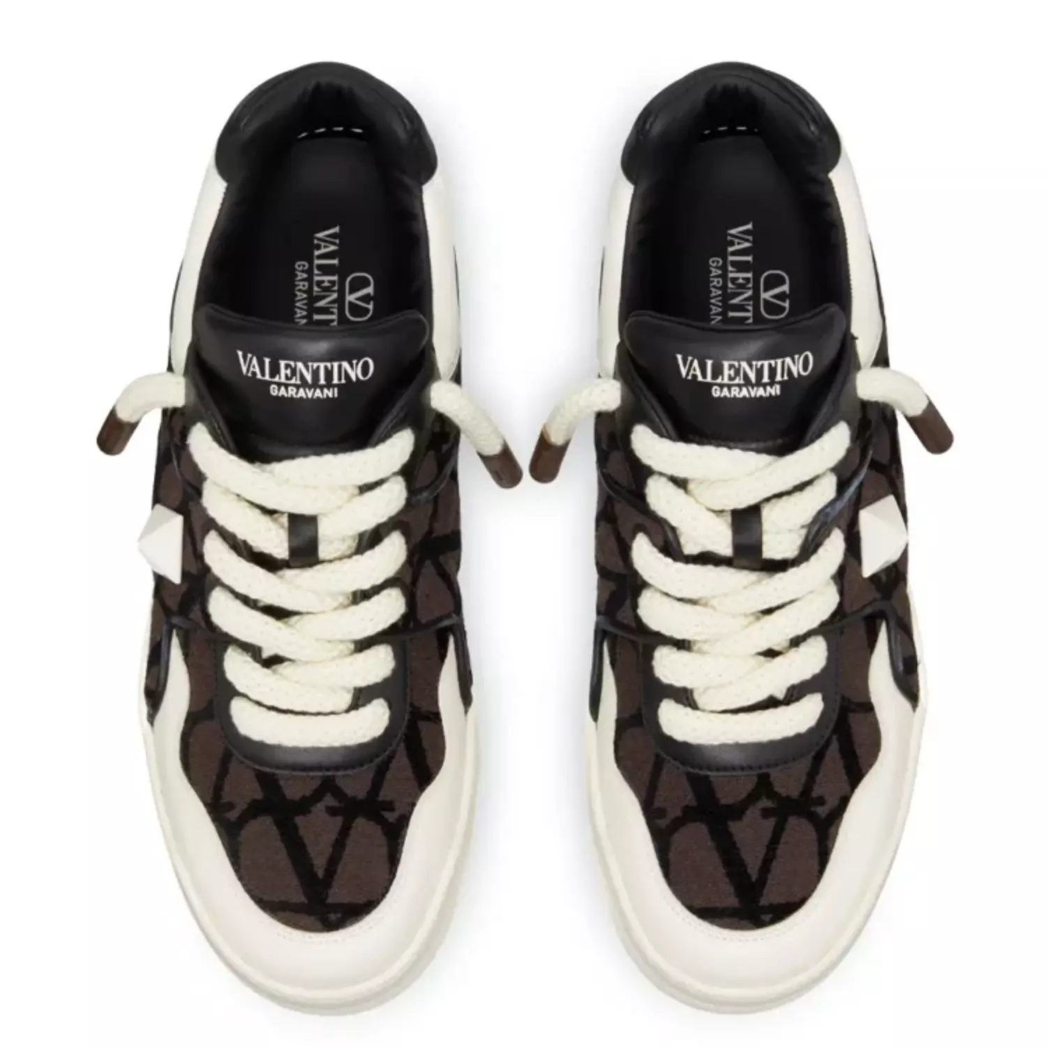 Valentino Garavani One Stud XL leather sneakers 3