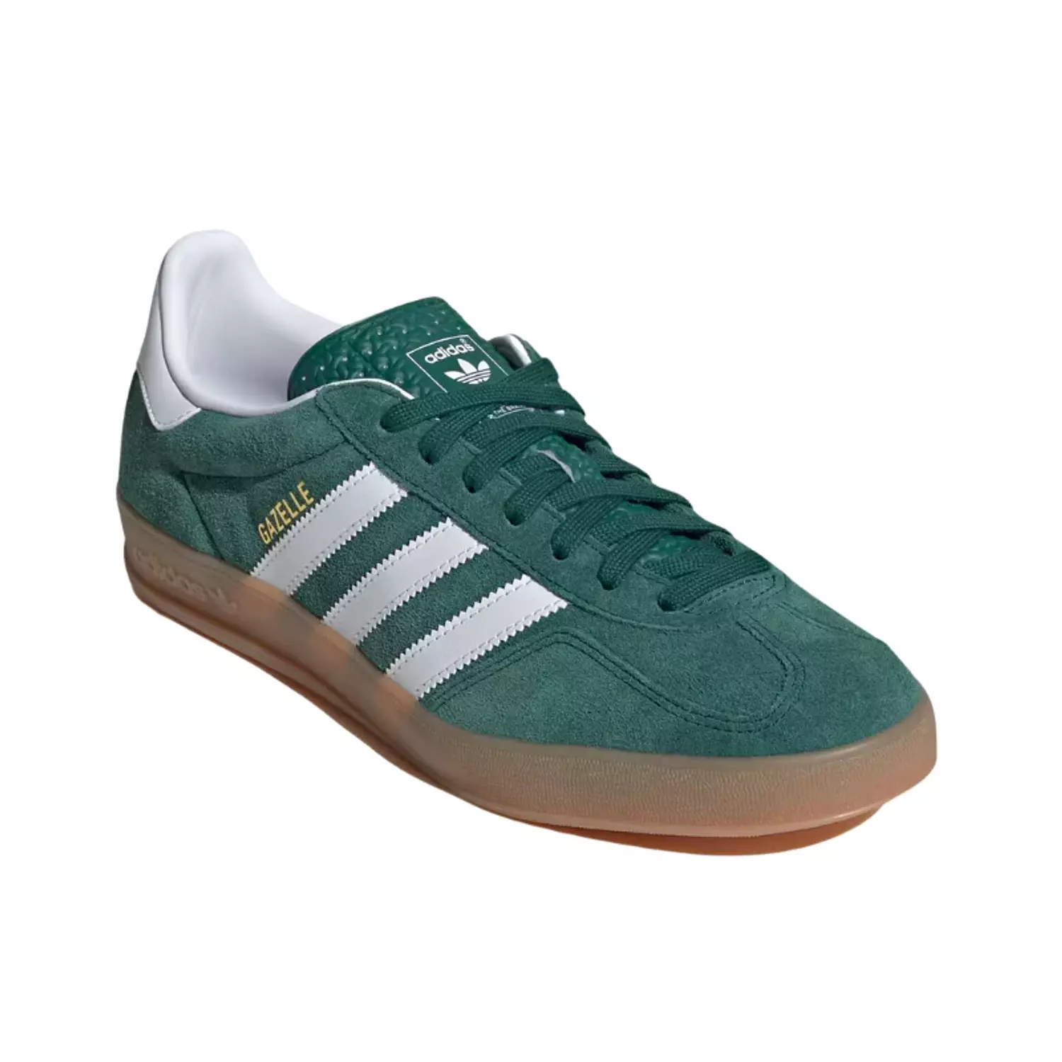 Adidas Gazelle Indoor - Collegiate Green Cloud White Gum  1