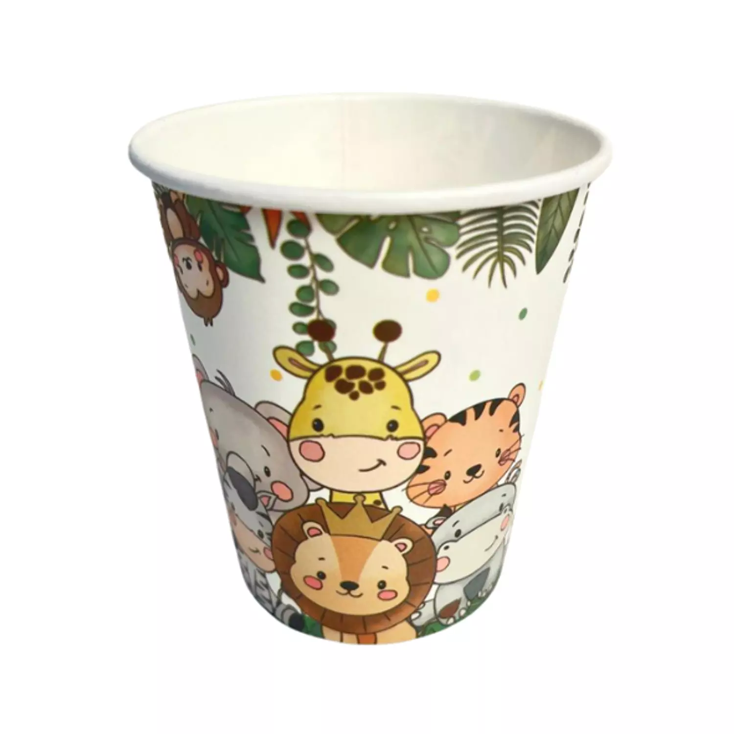 كبايات كرتون بينك منقط ابياض  image