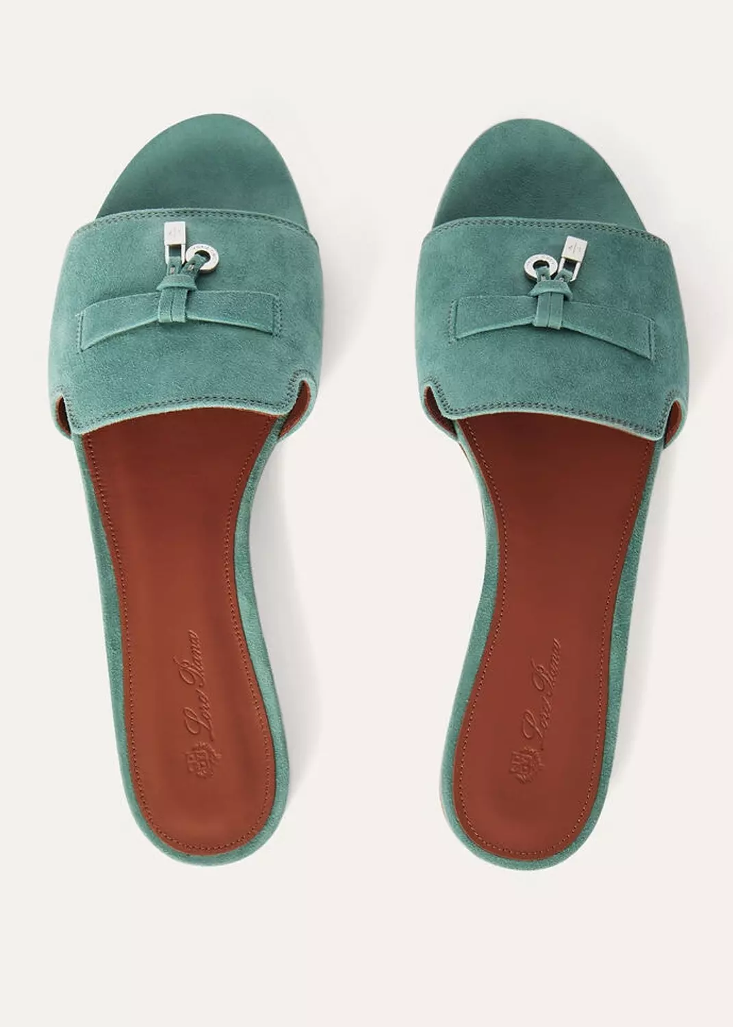Sandal Suede Goatskin Sap Green | Loro Piana 3