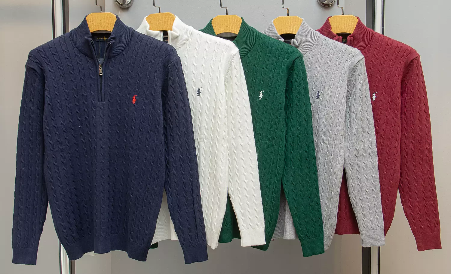 RALPH LAUREN QUARTER ZIPPER / 1498 29