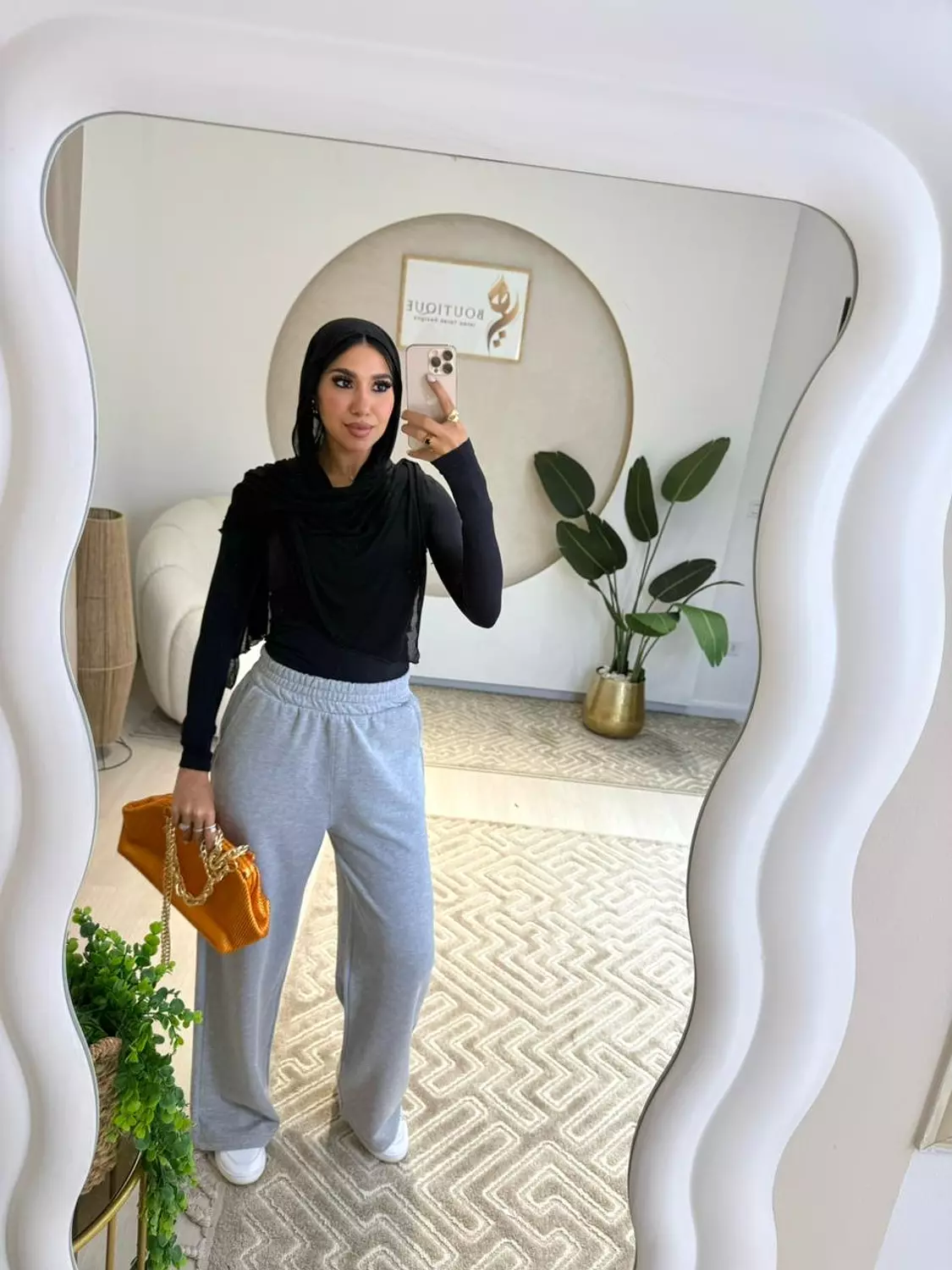 Summer Wide Leg Pants Light Grey image