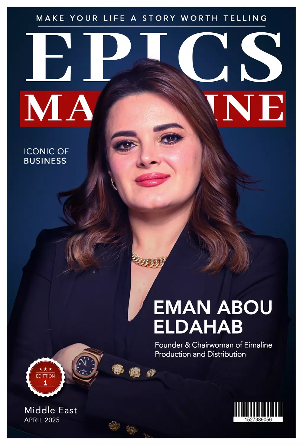 <p>🌐 Eman Abou El Dahab (story)  _ Founder &amp; chairwoman of Eimaline production and distribution.</p>