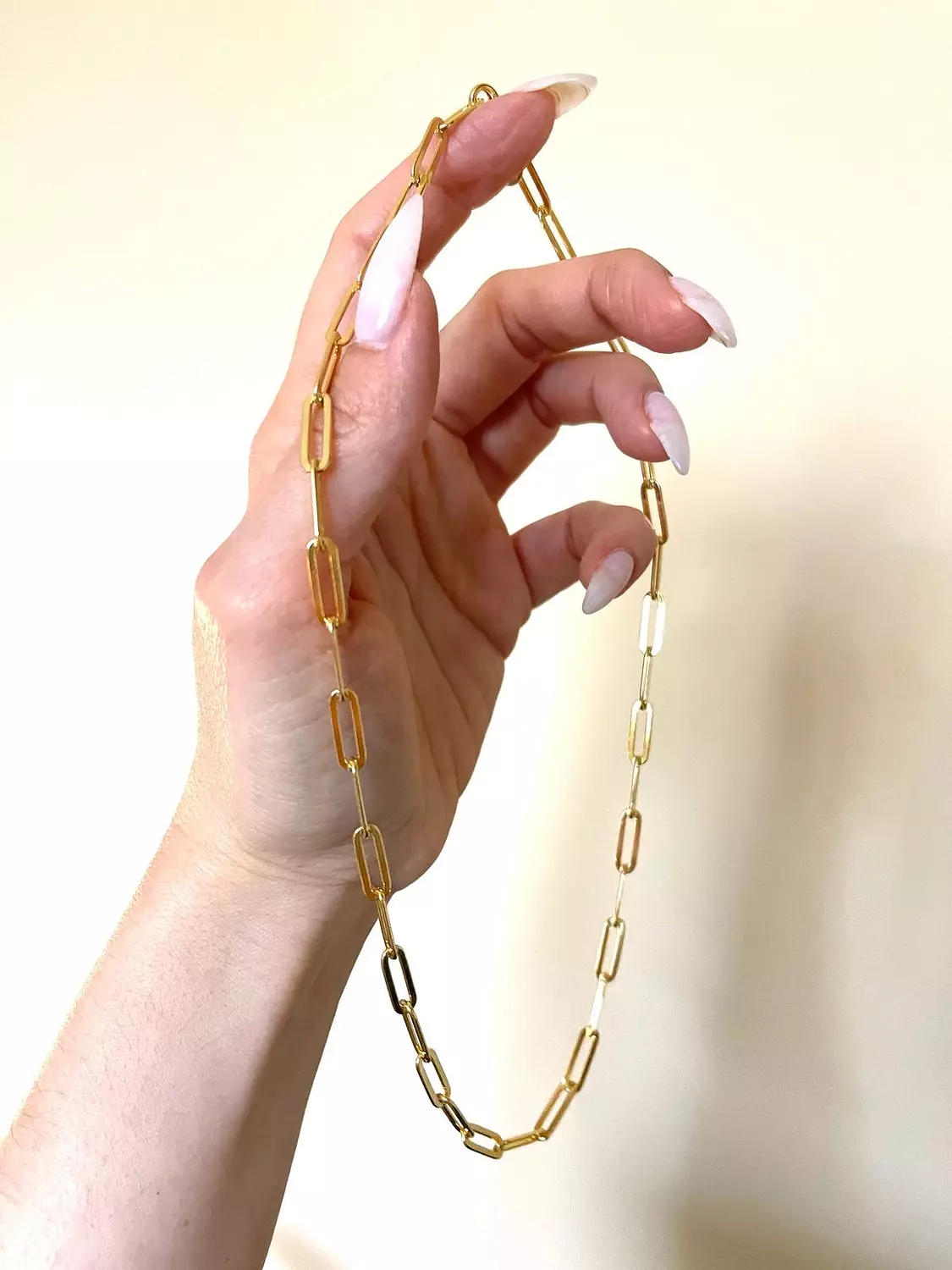 Paper clip necklace  image