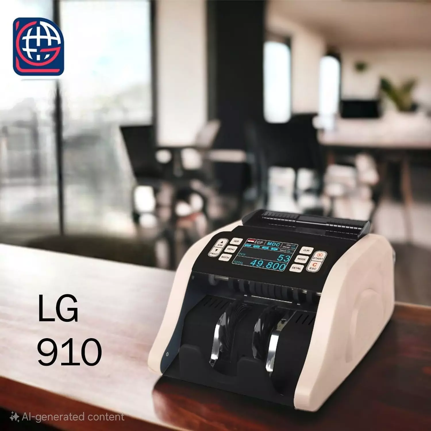 (LG) 910 مكينه عد فلوس مختلط image
