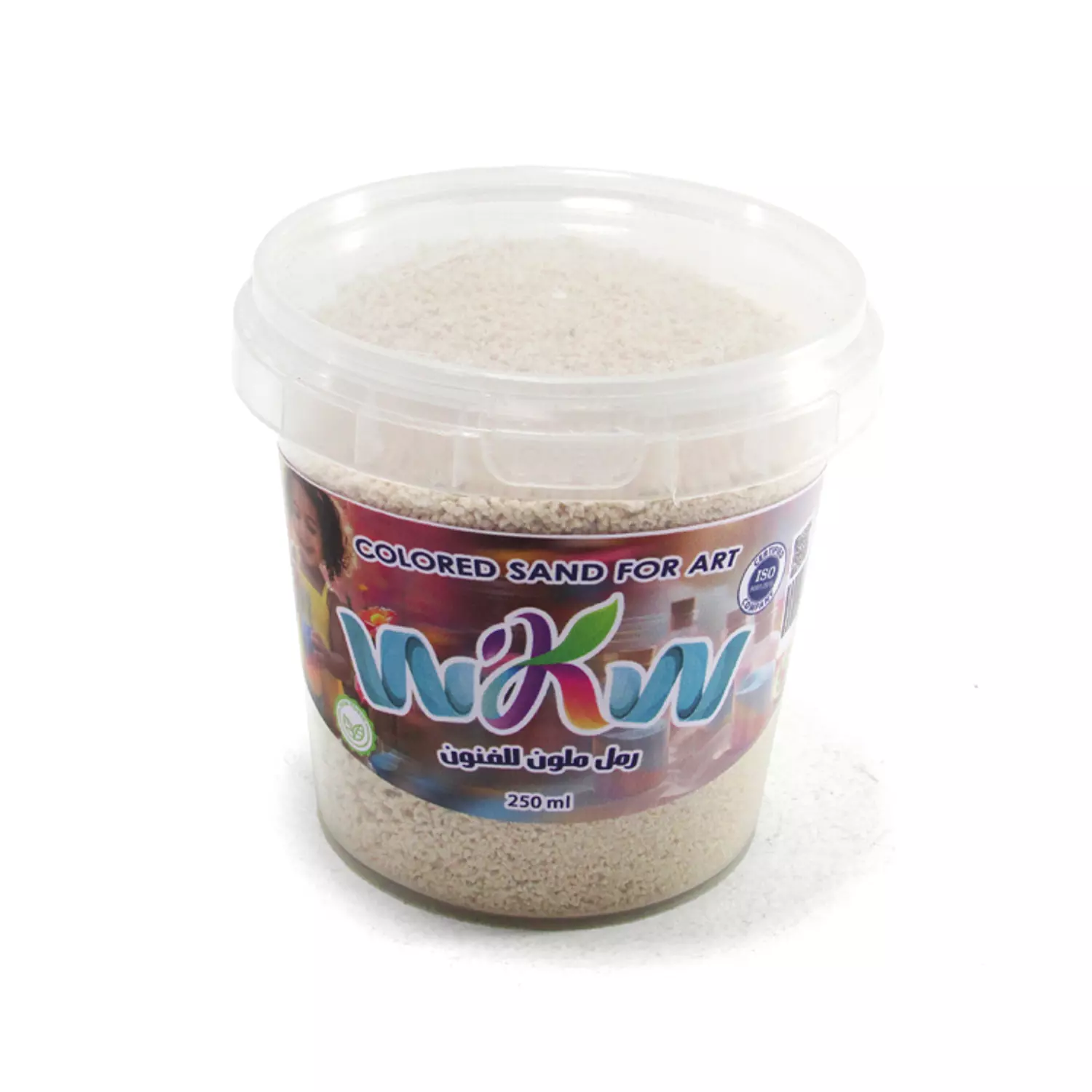 Jar of coarse sand 250g WKW 8