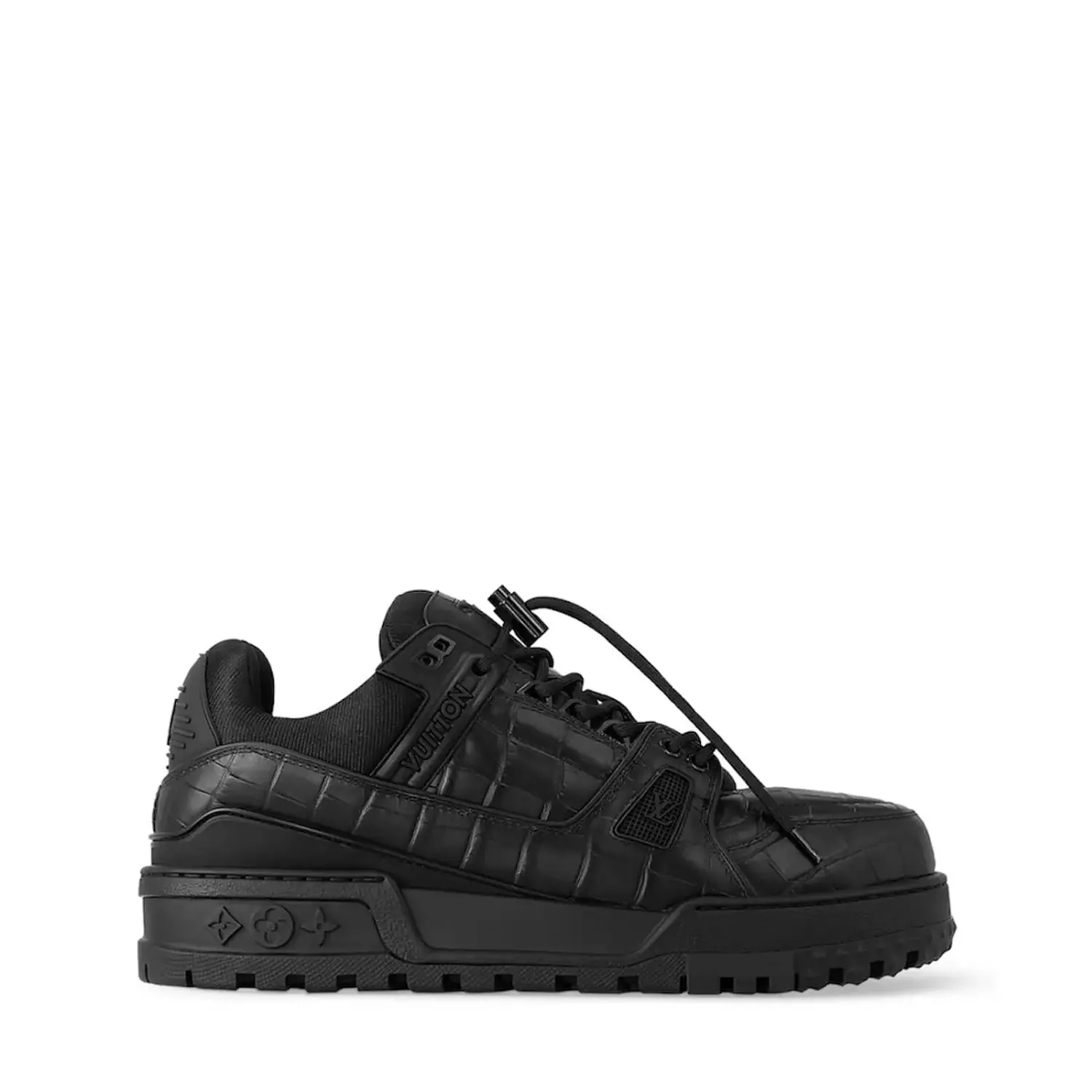 Louis Vuitton Trainer Maxi Sneaker Triple Black image