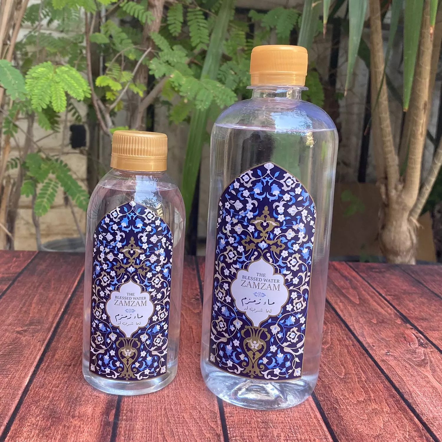 60 ml, 125 ml 250, 500, 900 ML Blue Zamzam Water   2