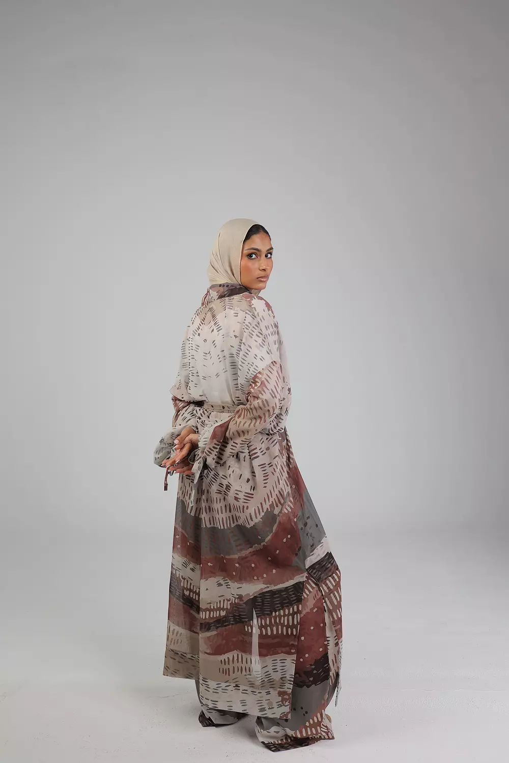 Earthtones Kimono 4