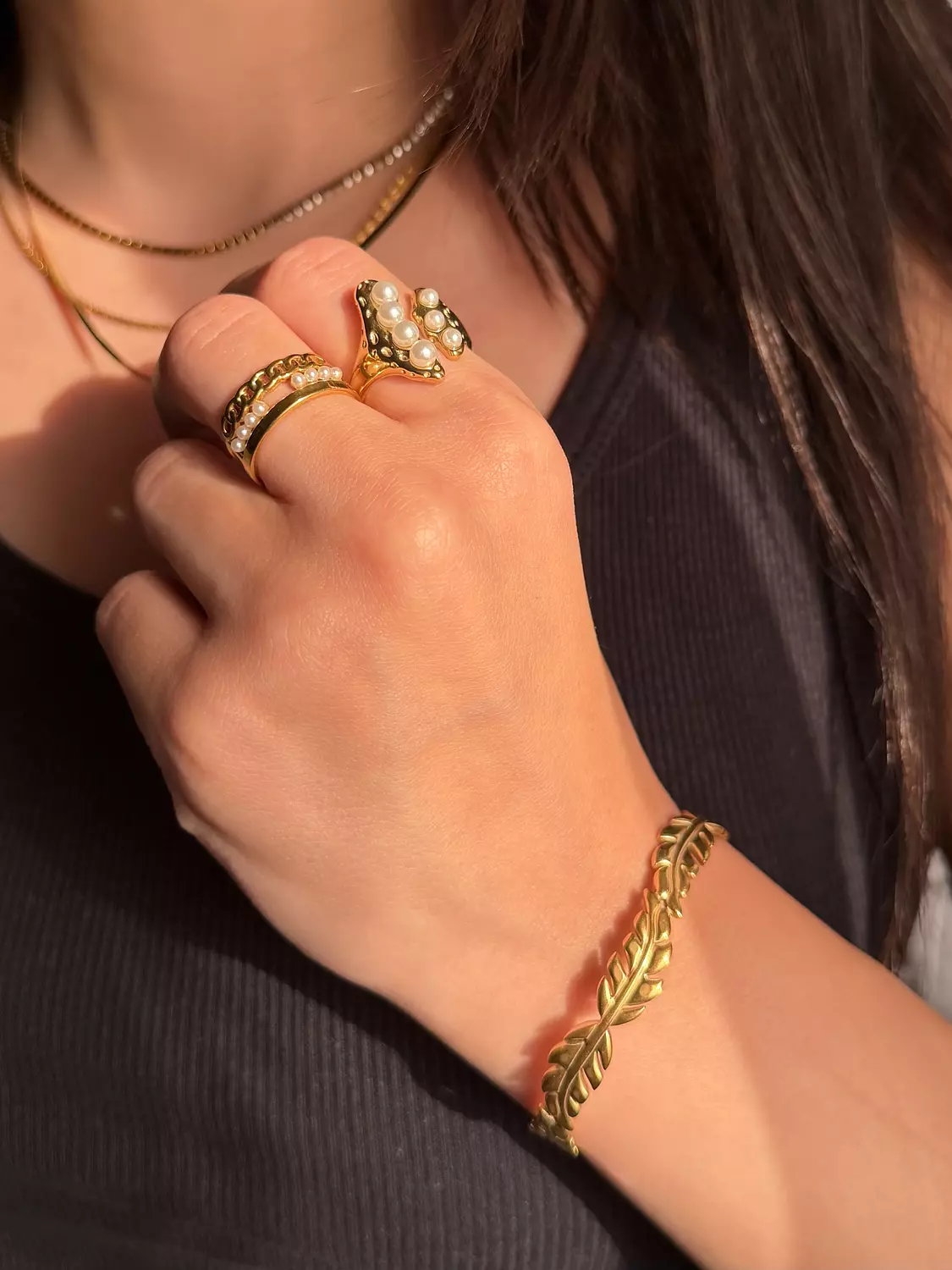 Leaf Bangle 1