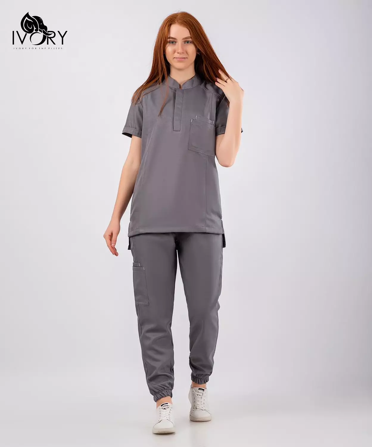 Unisex Half Collar Sweat Pants (Her) 11