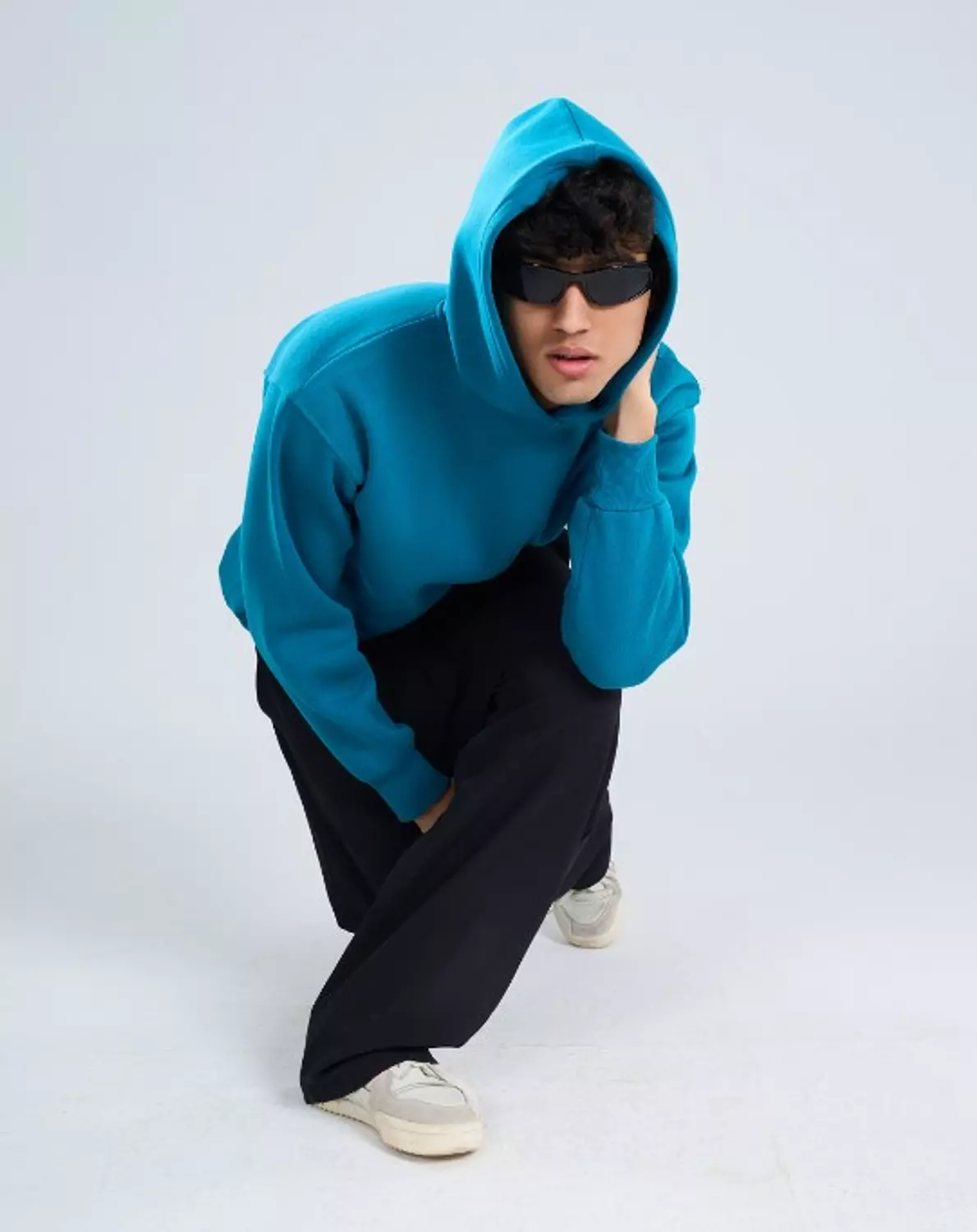 Trenety hoodie - Mint-blue  2