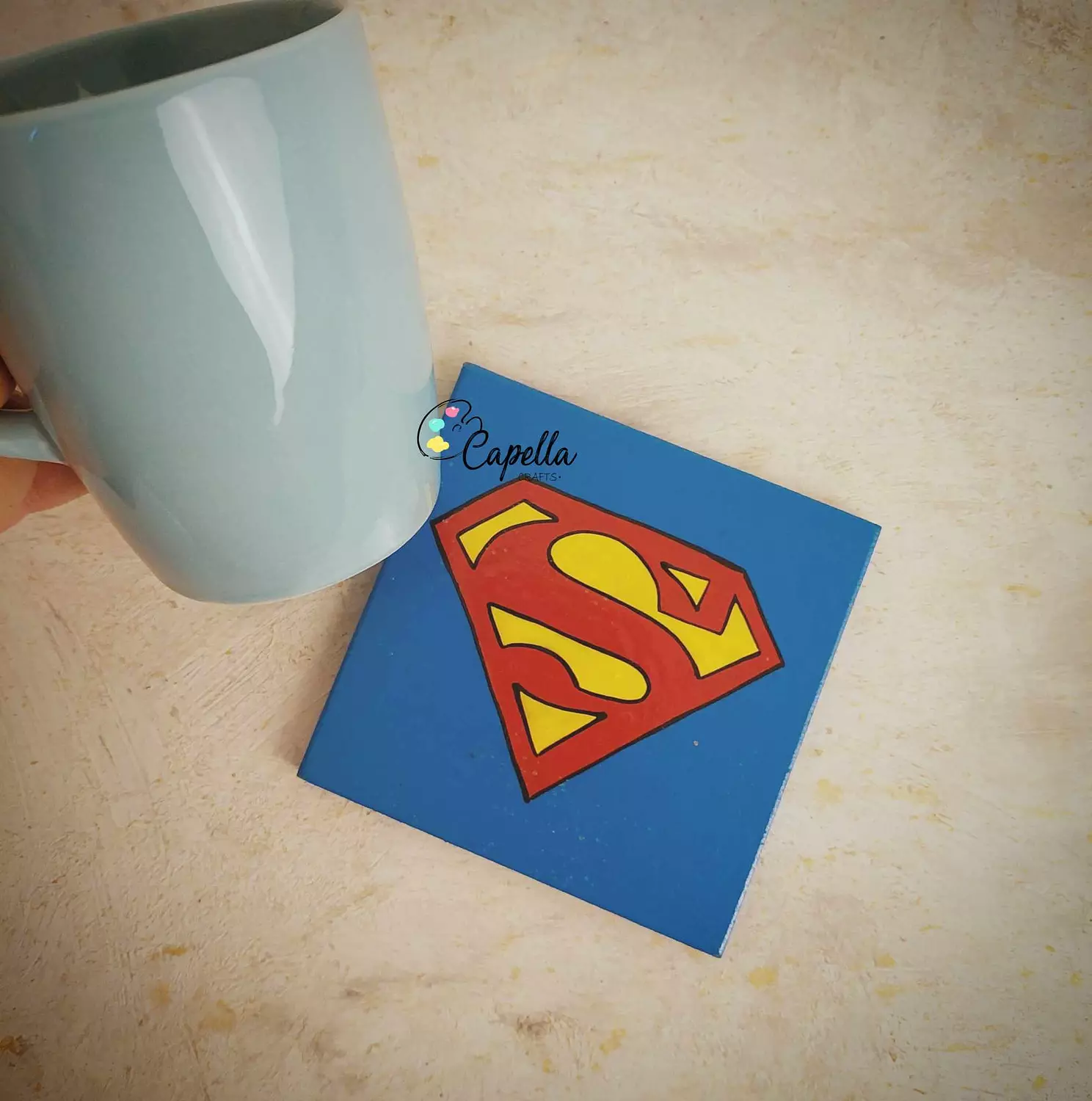 superman coaster image