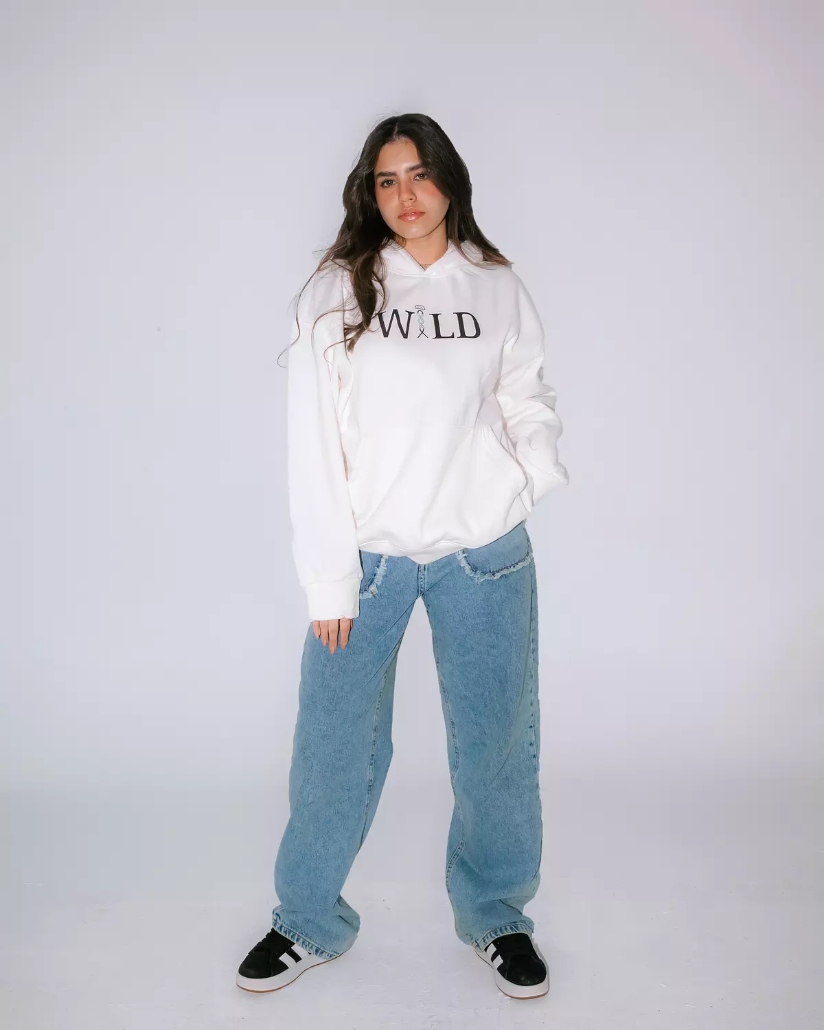 White Hoodie (space drop) 2