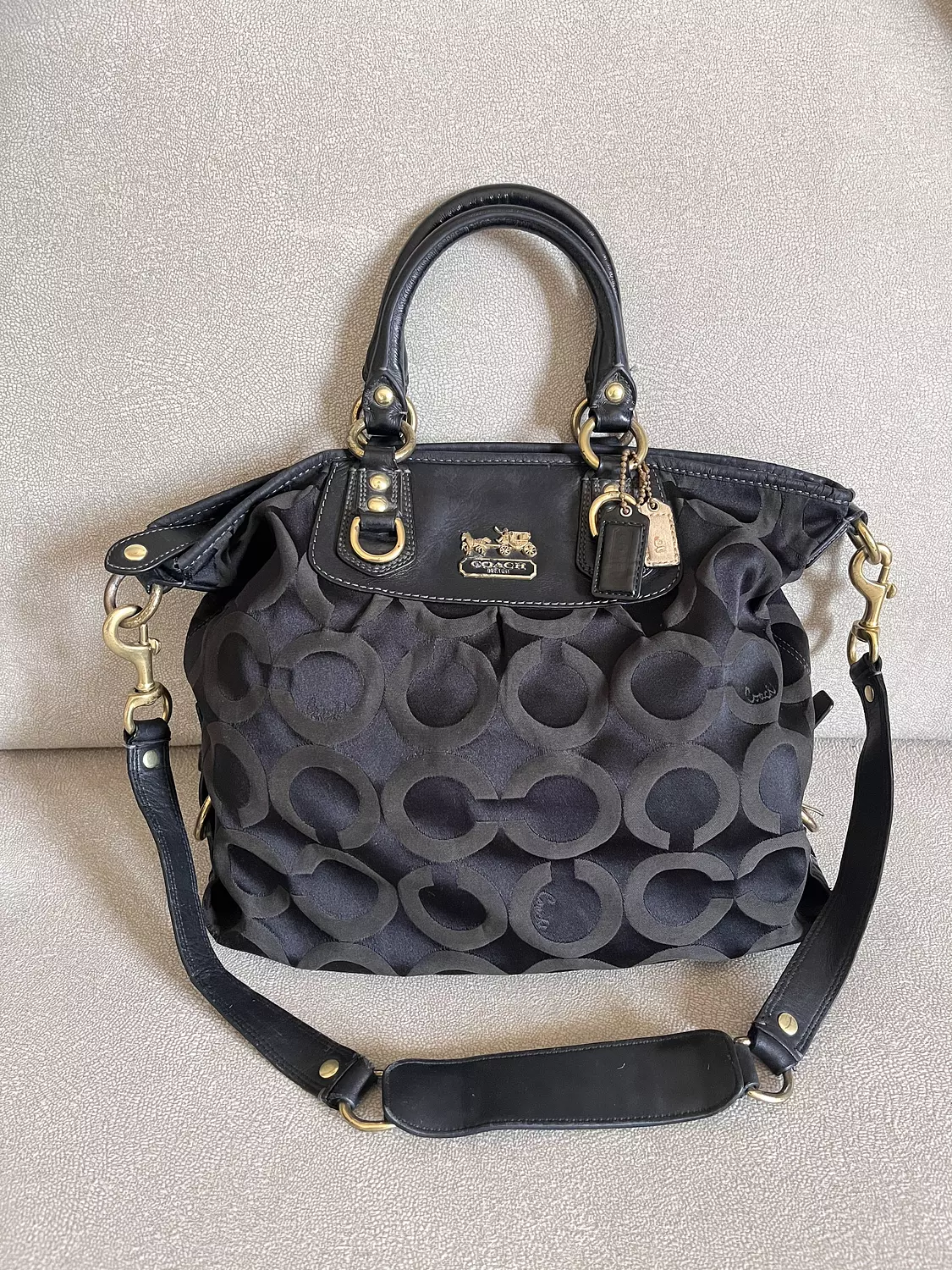 Authentic coach vintage bag hover image