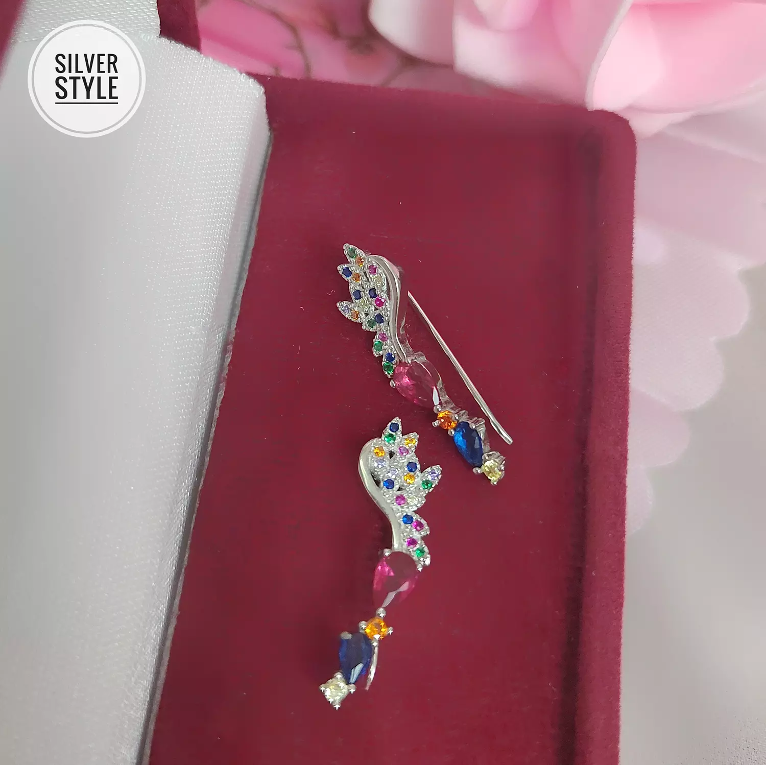 Clip colurful Earrings 1
