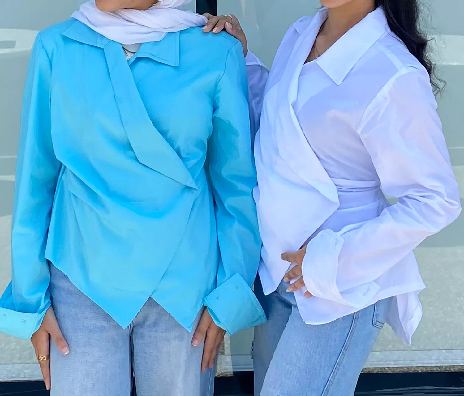 Veya Blouse Baby Blue  6