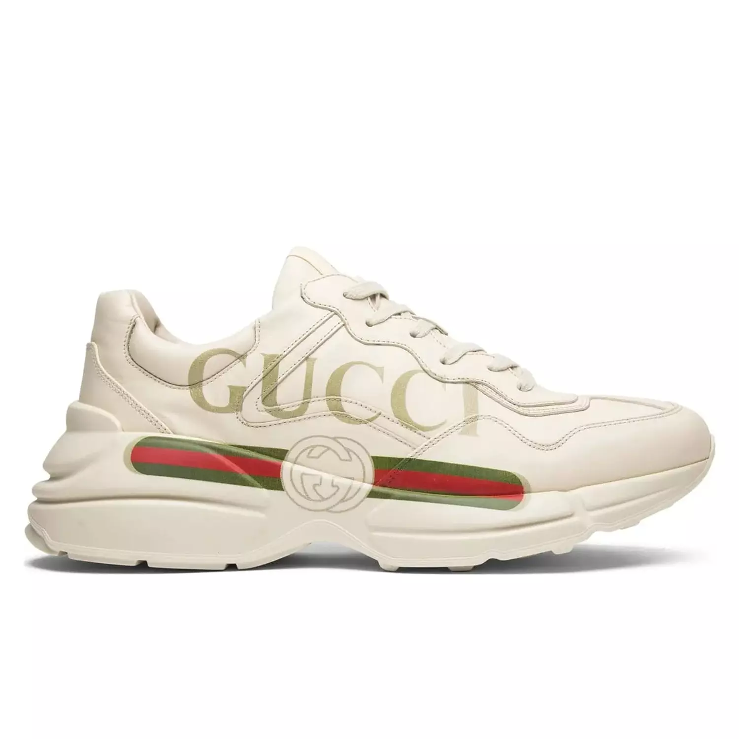 Gucci Rhython Leather Sneaker ‘Logo’ 1