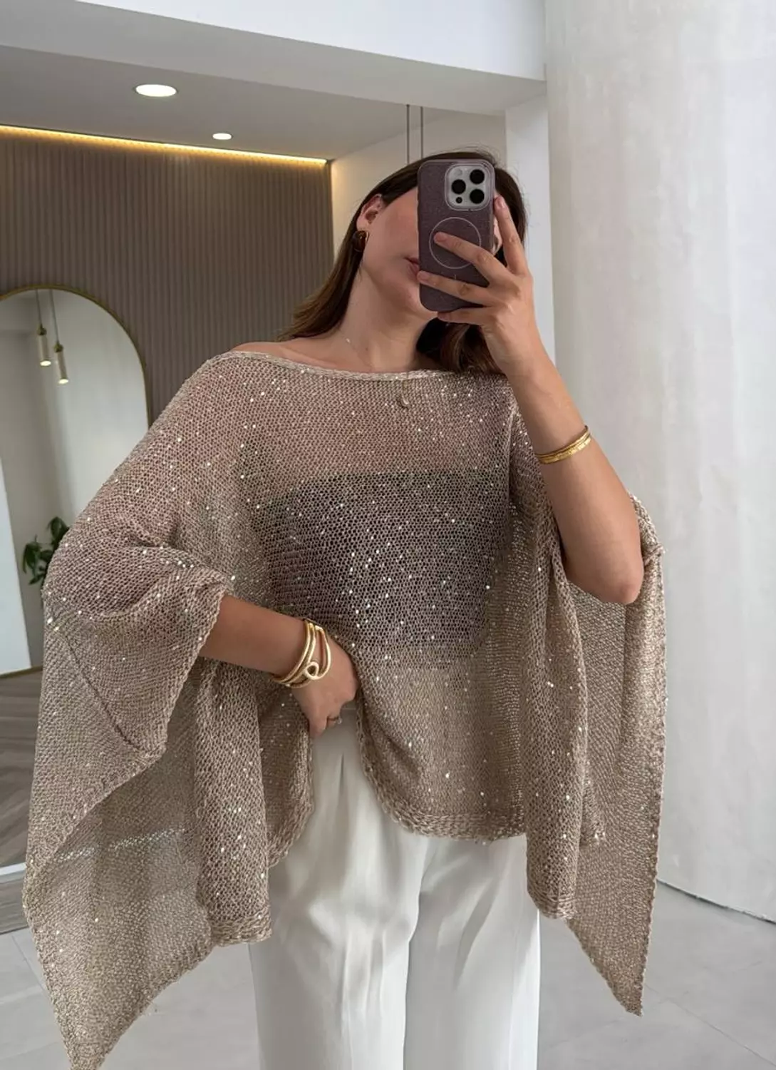 Glitter ponsho 4