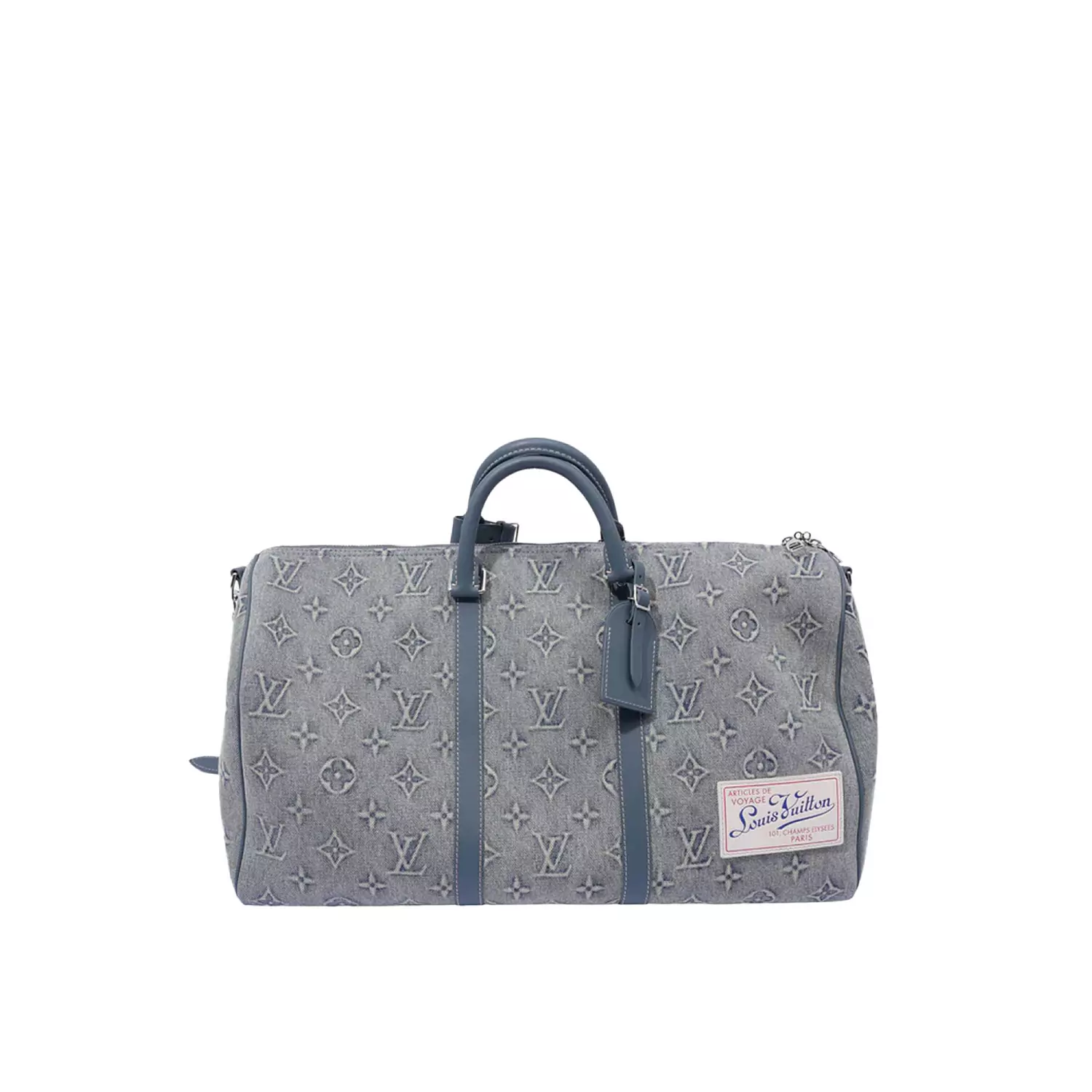 Louis Vuitton Monogram Denim Keepall Bandouliere image