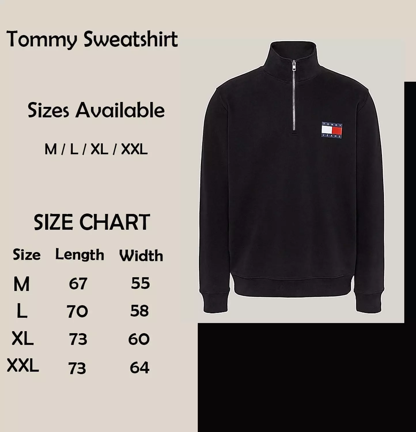 Tommy Hilfiger Half Zip Sweatshirt 3