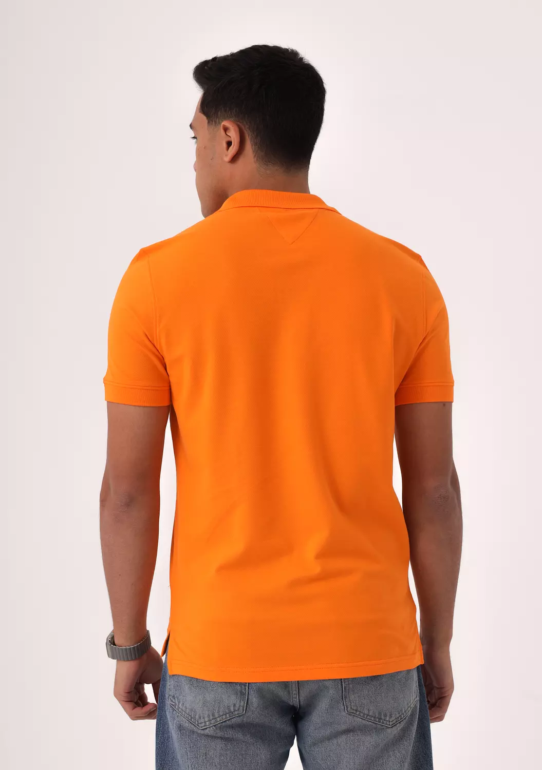 Bright Orange Polo Shirt 3