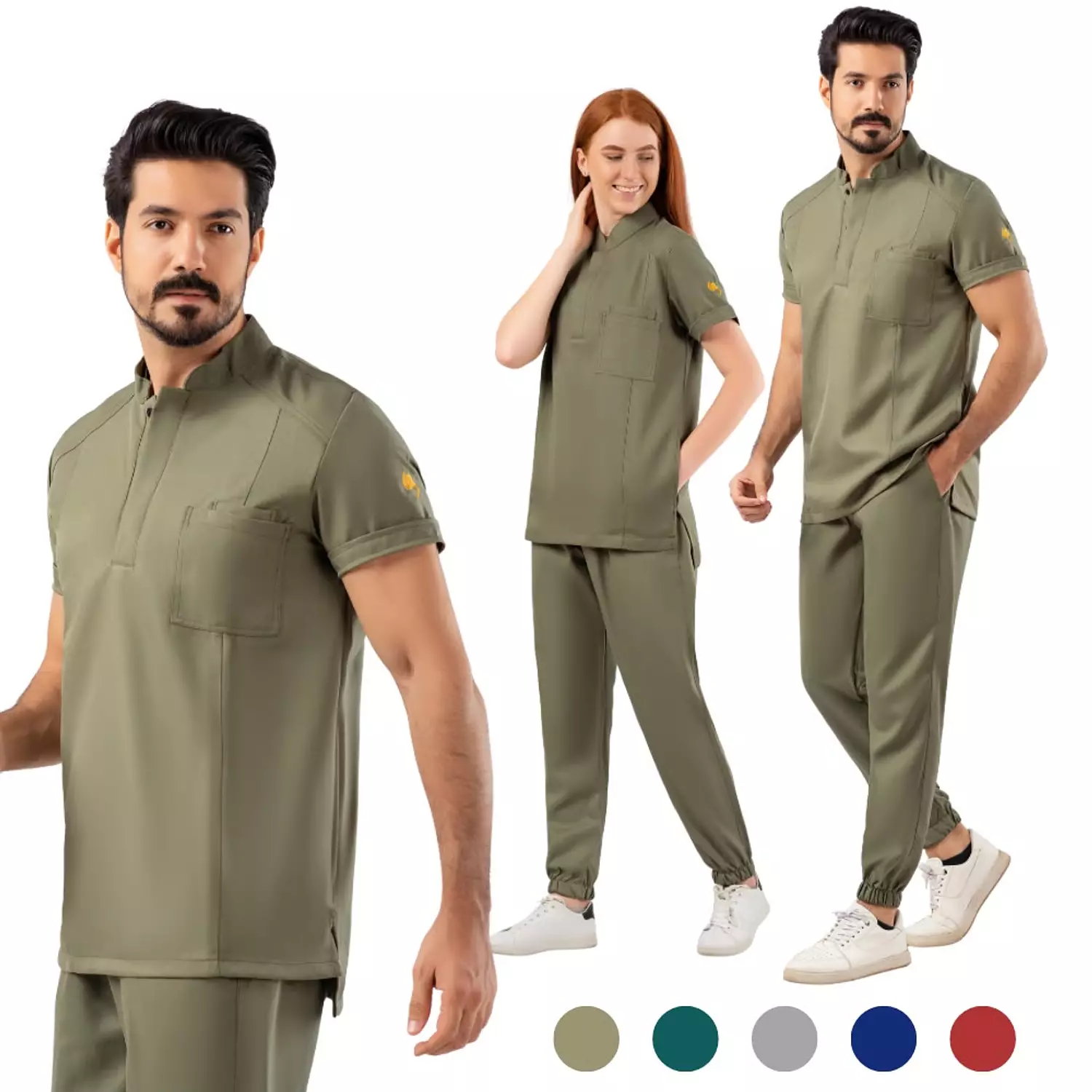 Half Collar Scrub image