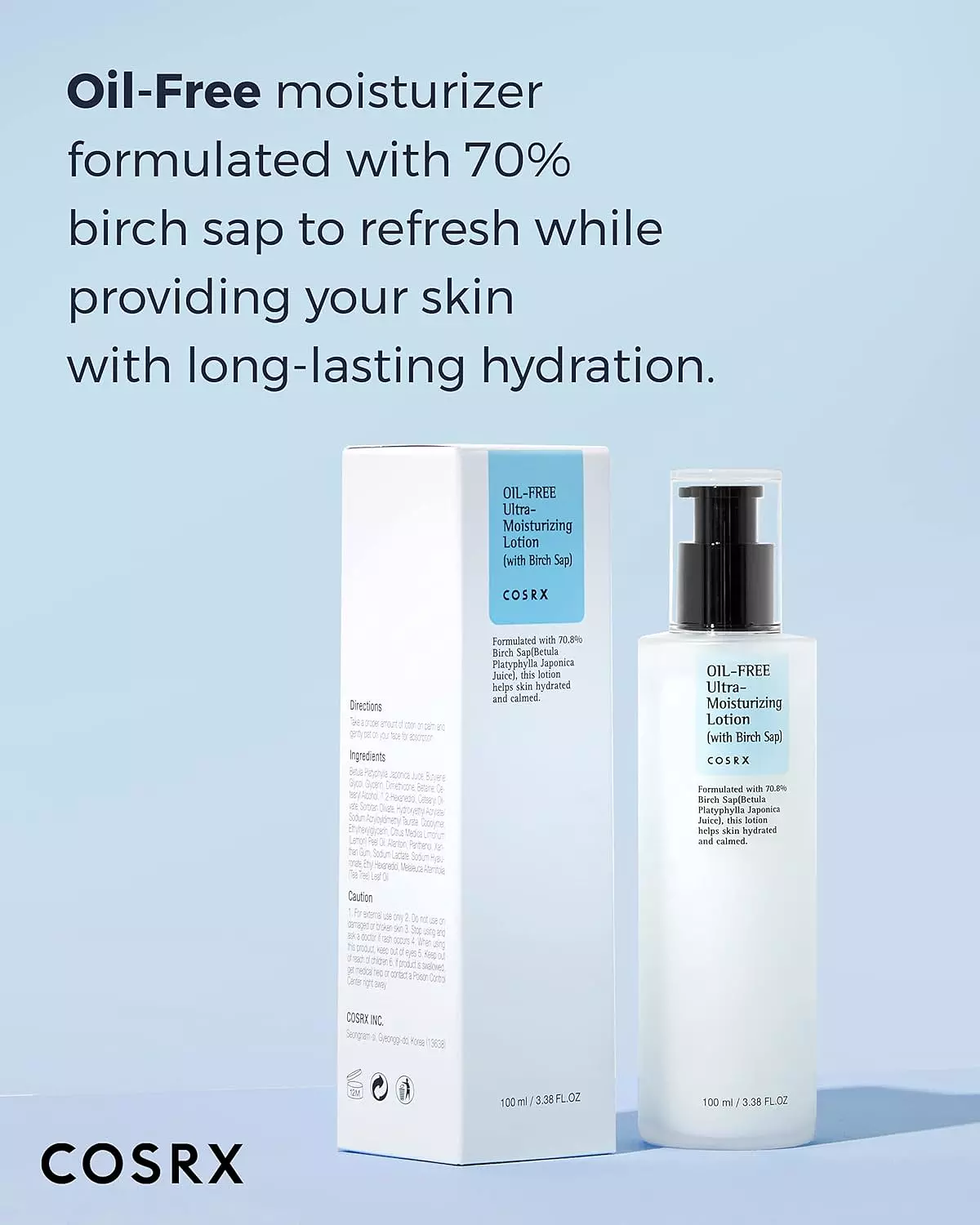 COSRX Oil-Free Ultra-Moisturizing Lotion 2