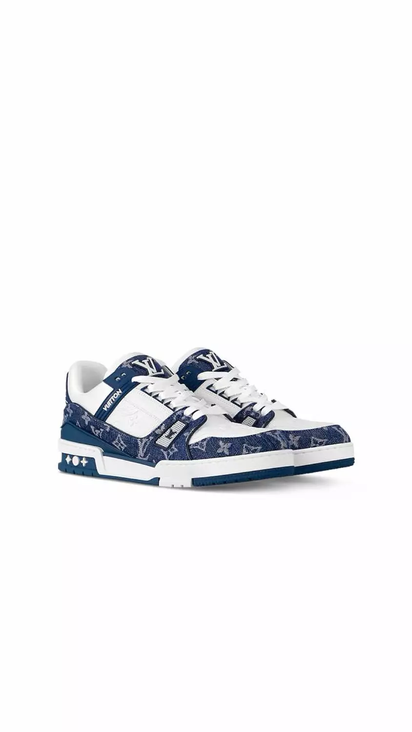 Louis Vuitton Trainer Blue 2