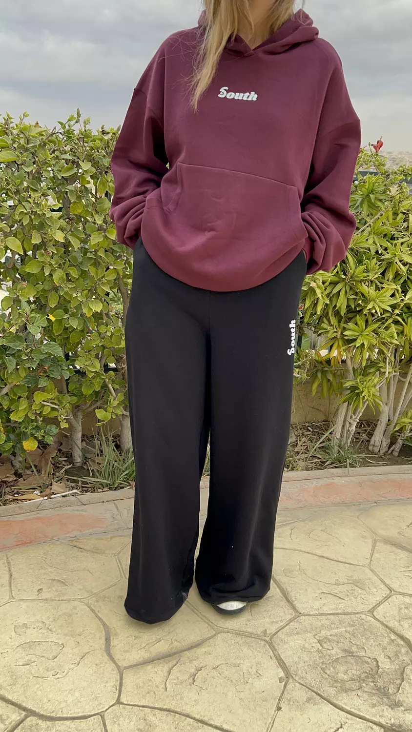 SOUTH DIG COTTON Black SWEAT-PANT for girls 2