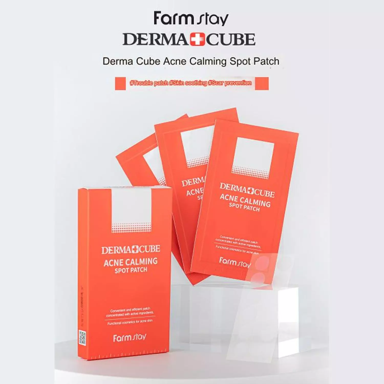 Farm Stay Derma Cube Acne Calming Spot Patch ( Per Pcs ) 2