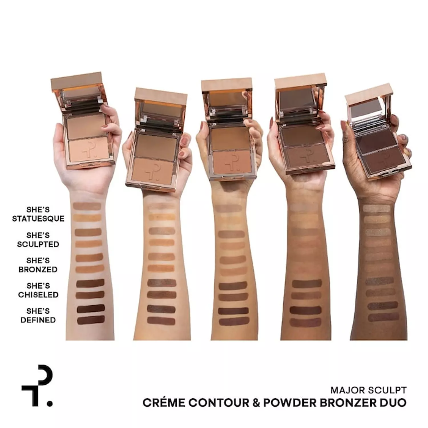 PATRICK TA  Major Sculpt Crème Contour & Powder Bronzer Duo 3