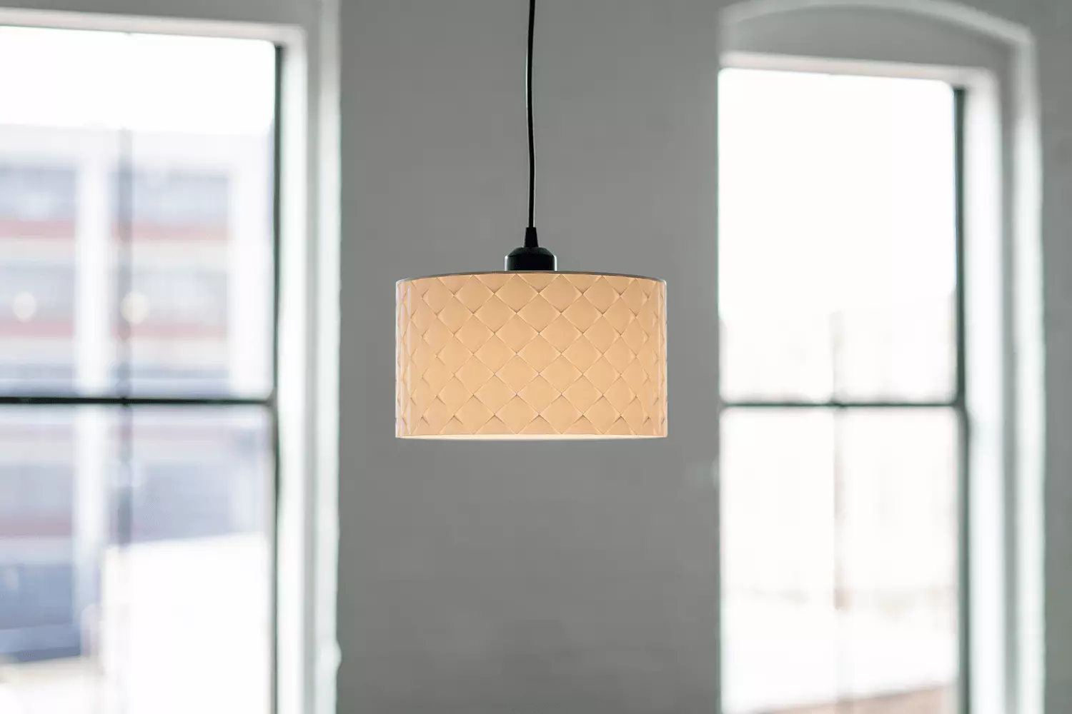 Quilted Pendant Light image