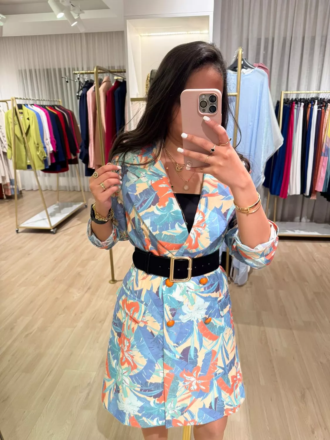 LINEN DRESS BLAZER image