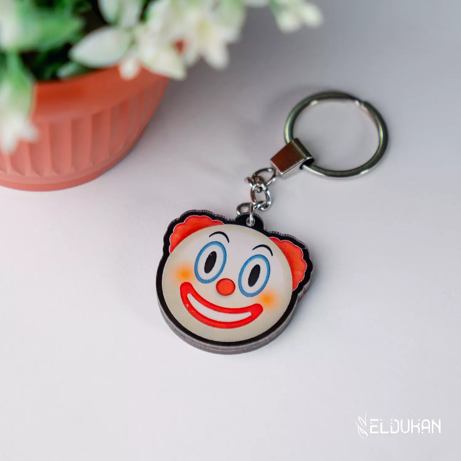 Clown acrylic keychain image