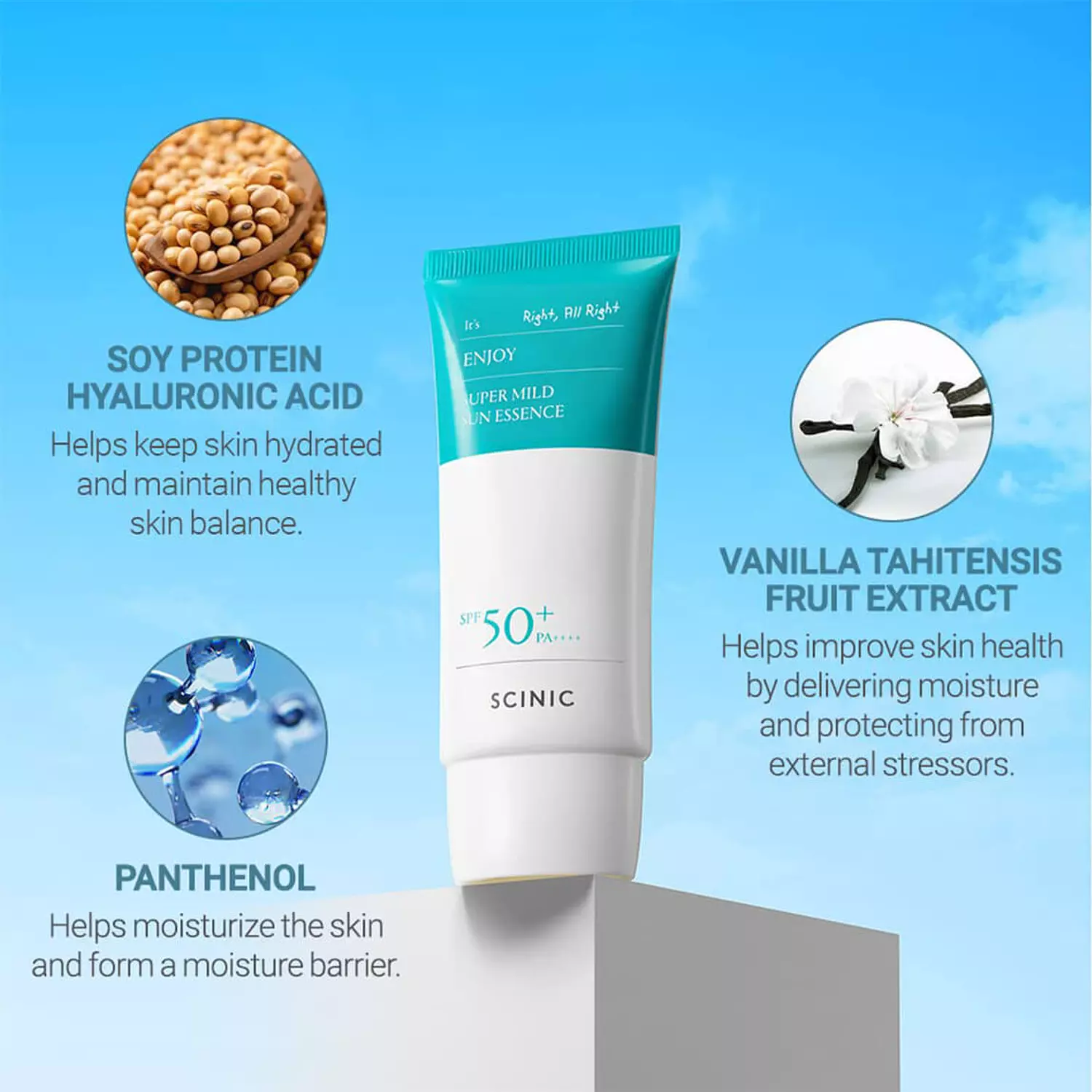 SCINIC - Enjoy Super Mild Sun Essence image