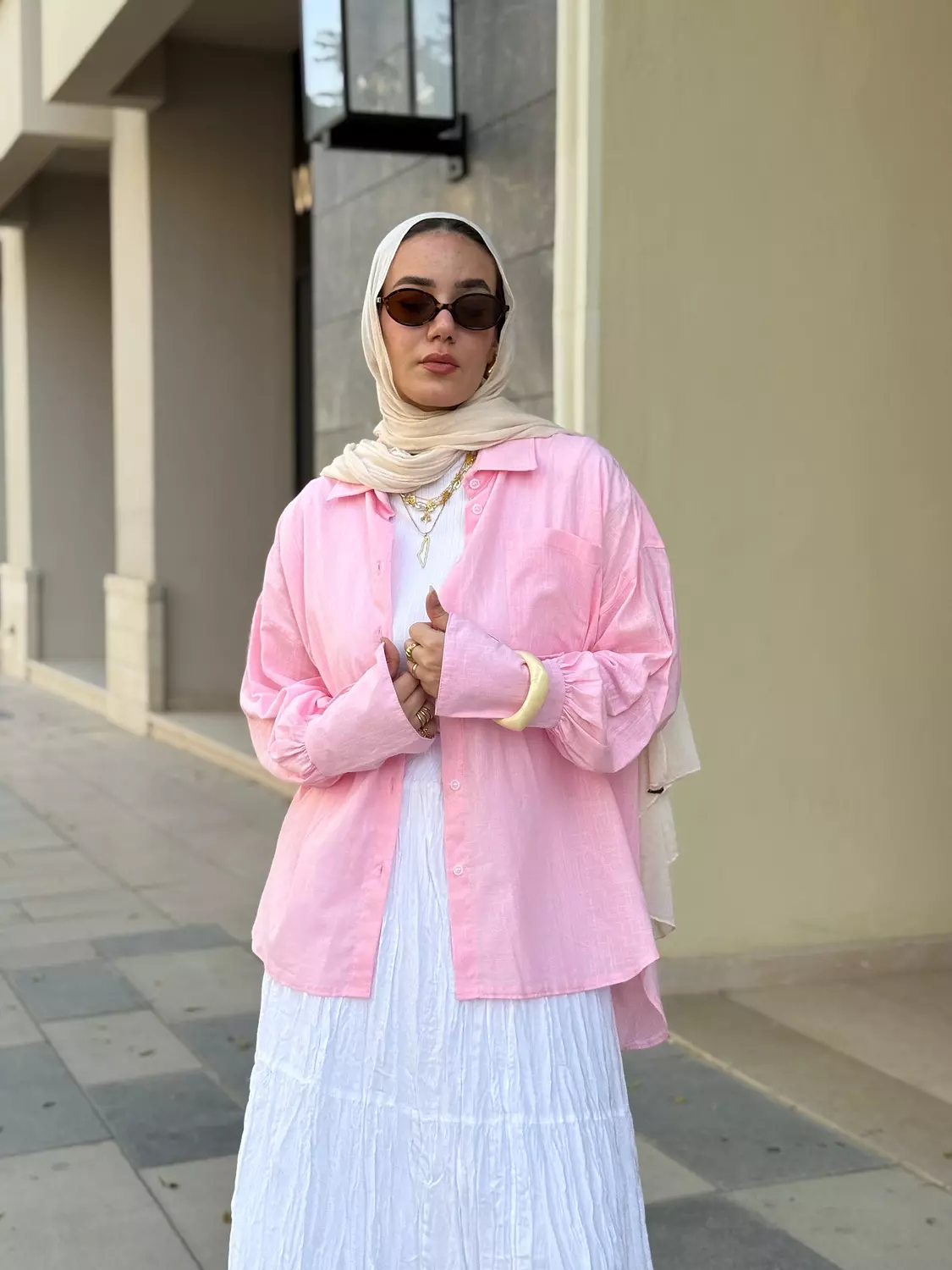_ Ella oversize chemise✨🤎_ image