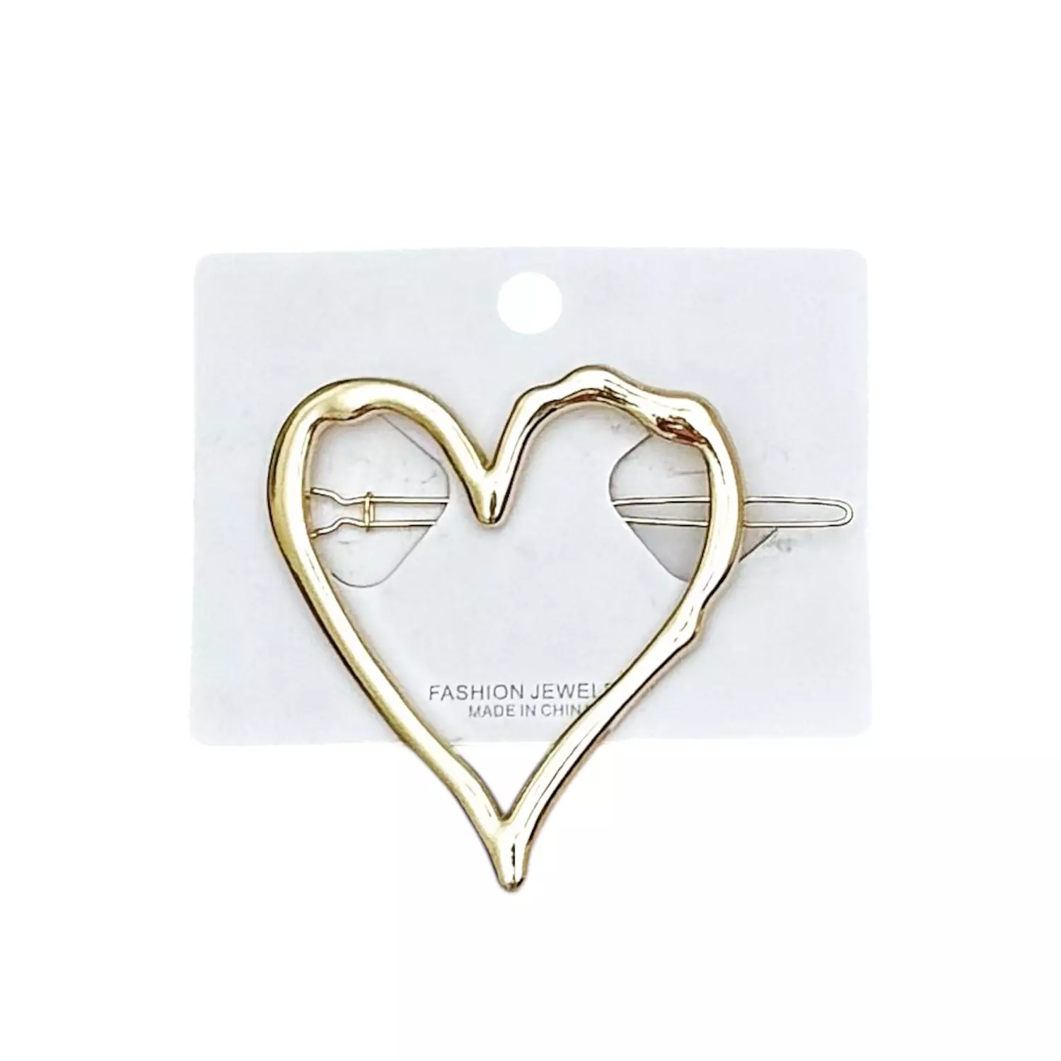 Divalicious Single Heart Hair Pin 1