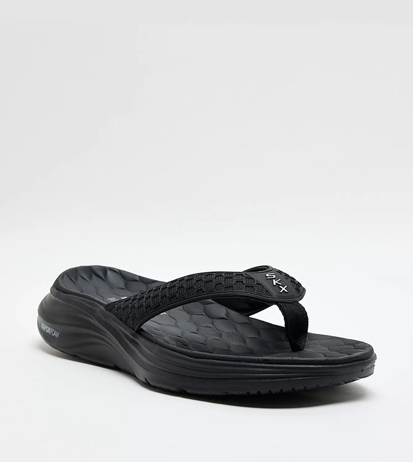 Skechers Men's Vapor Foam Sandal Full Black 2