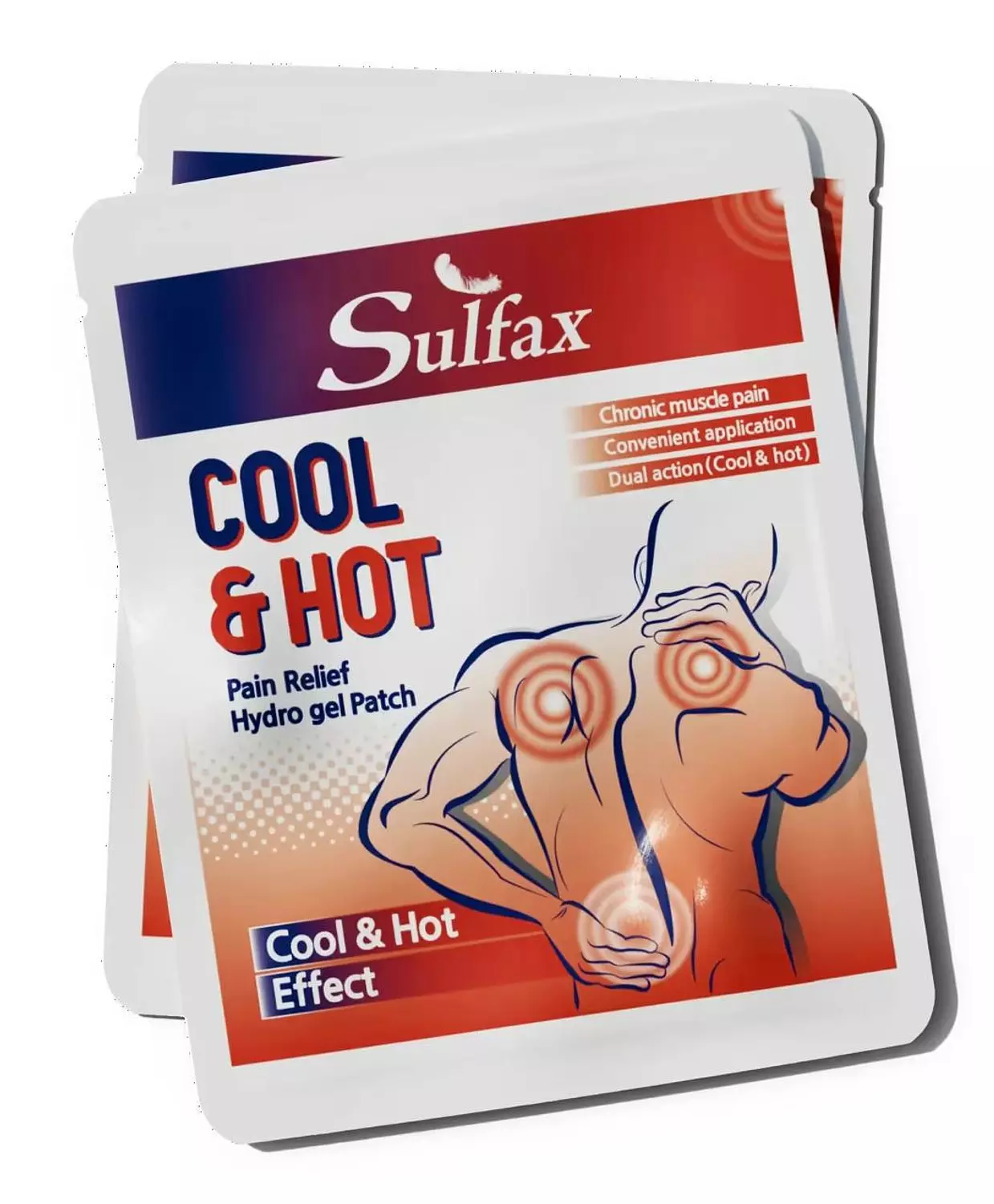 Sulfax Cool & Hot Pain Relive Hydrogel Patch (one patch)  image