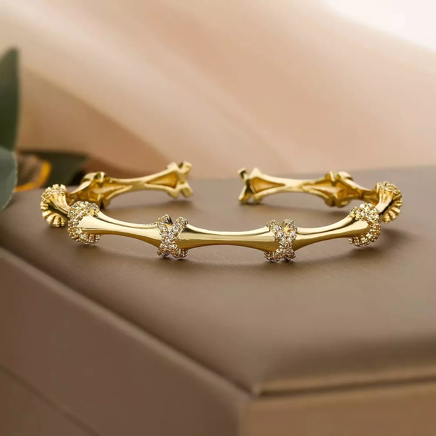 X-Zircon open bangle 2