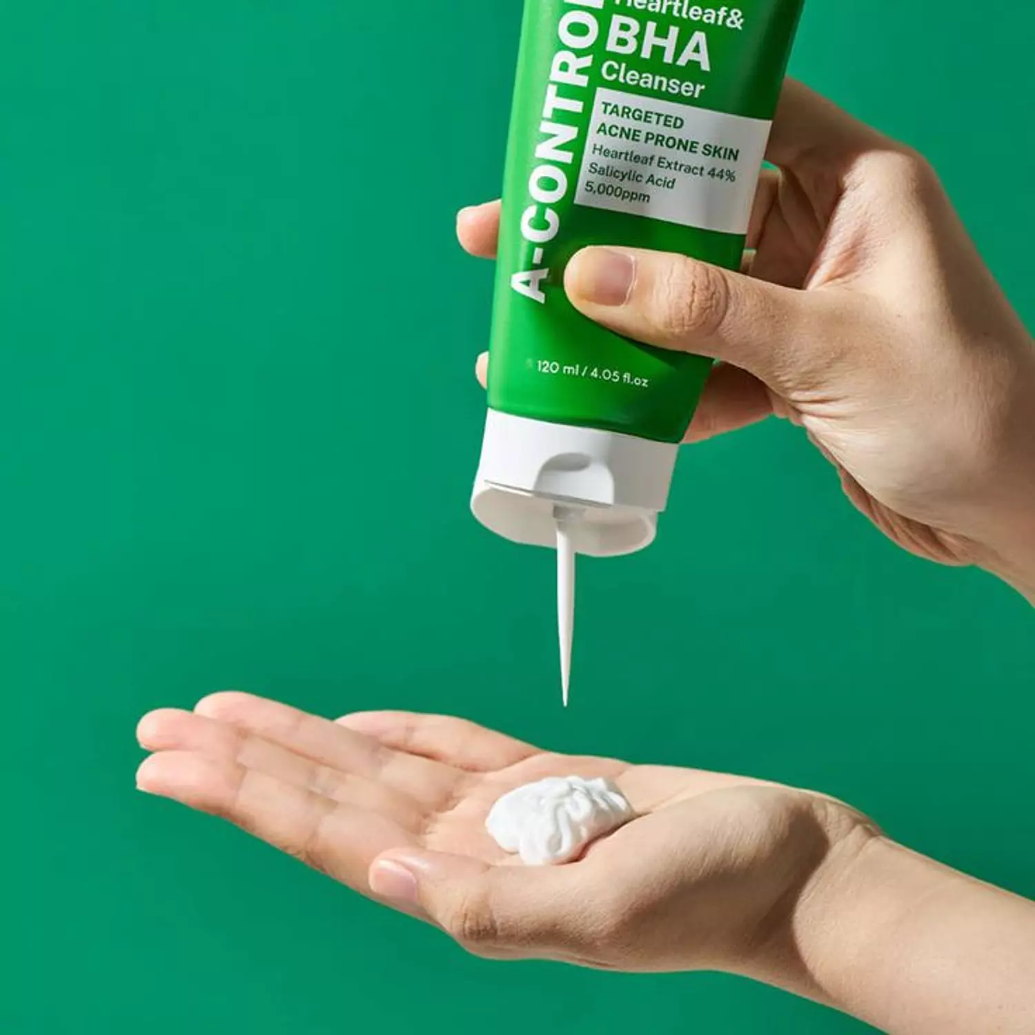 Nine Less A-Control Heartleaf & Bha Foam Cleanser 120Ml hover image