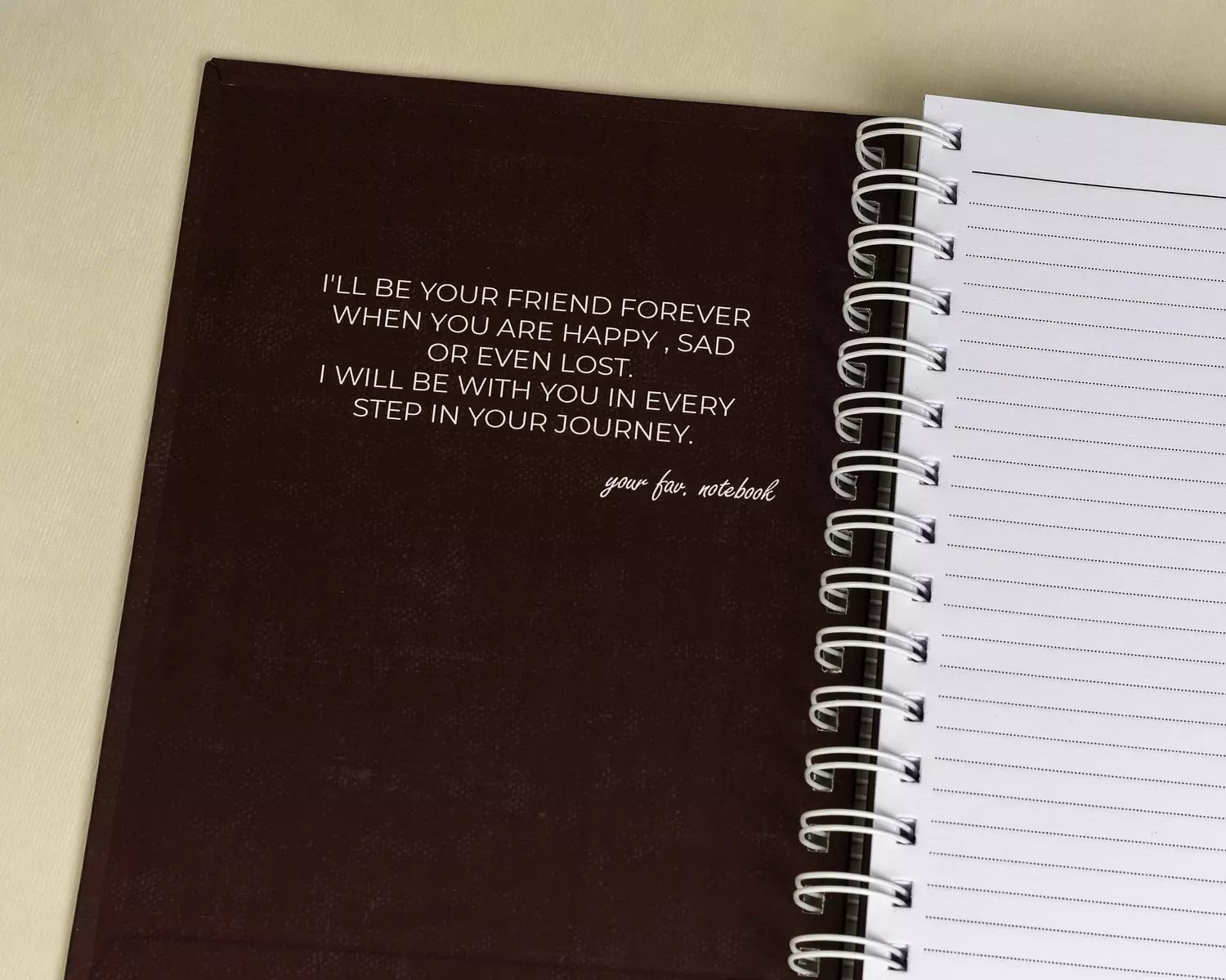 كل متبع لهواه متأخر عن مبتغاه notebook package hover image