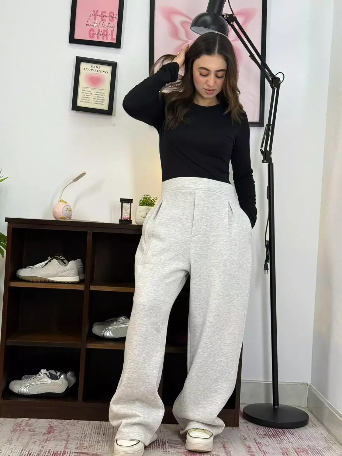 Casual Wide leg Sweatpants hover image