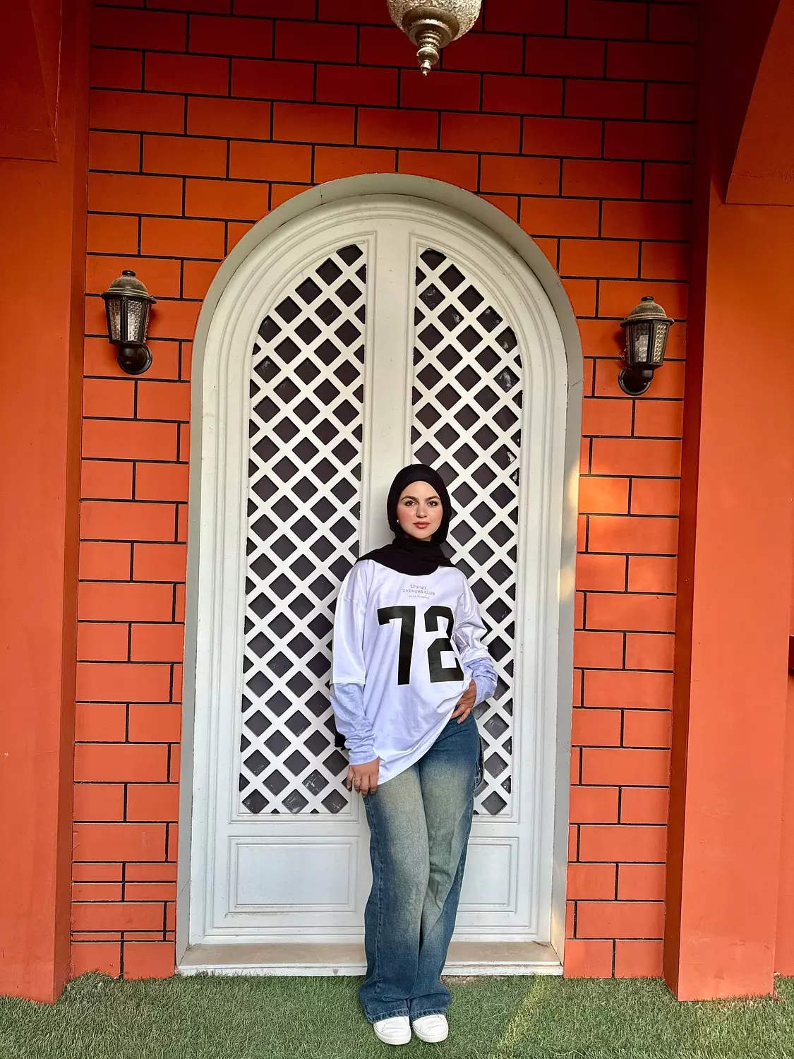 Double Sleeve Printed Oversize T-shirt 4