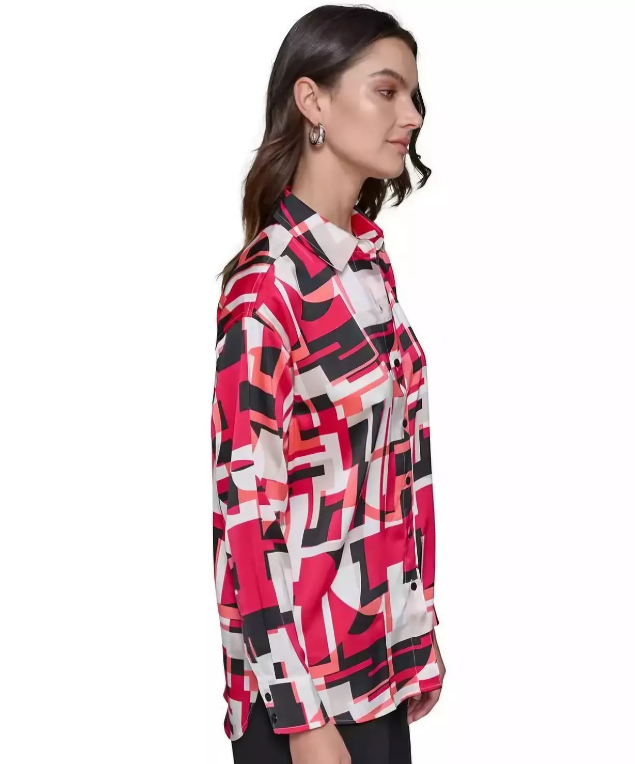 KARL Lagerfeld Paris modern geometric print hover image