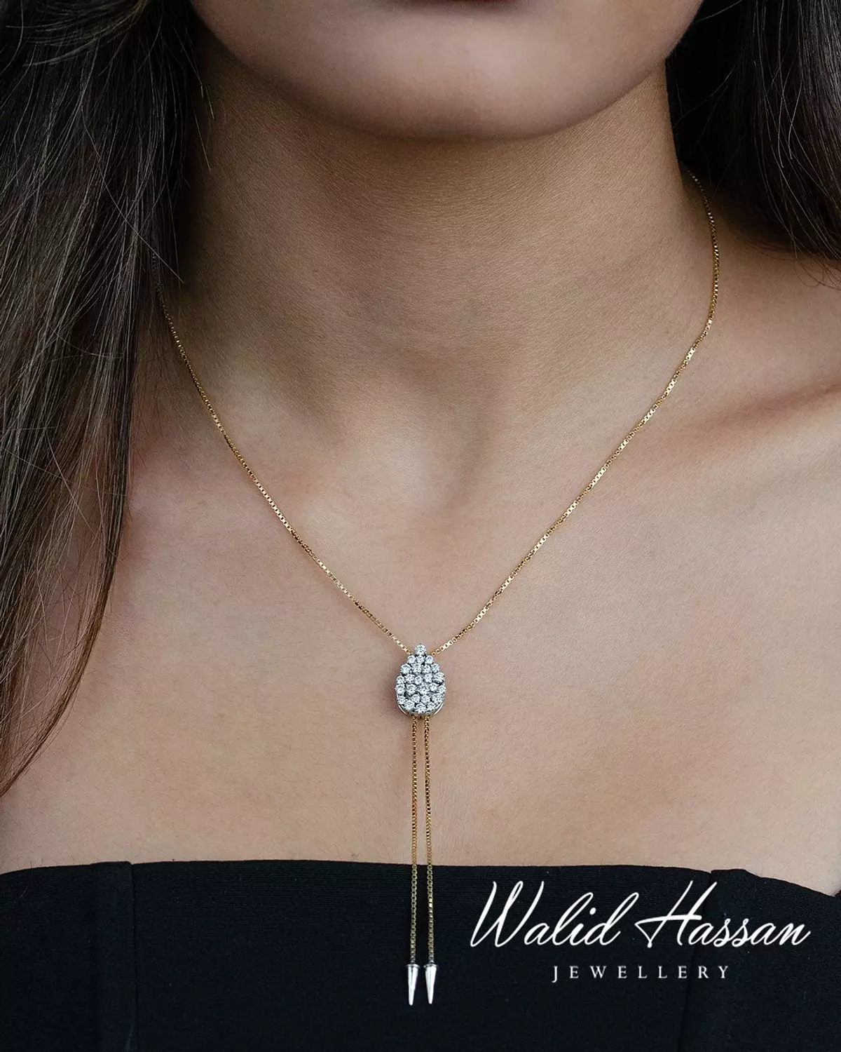 diamond necklace 1318 image