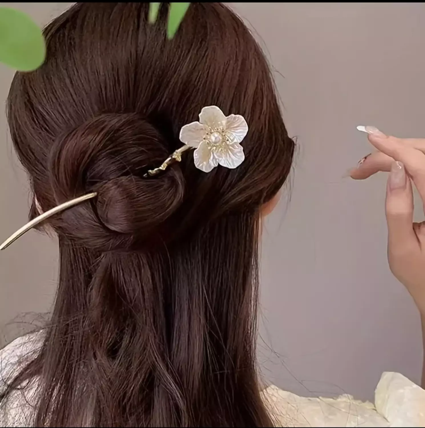 Hibiscus Flower Hairpin 3